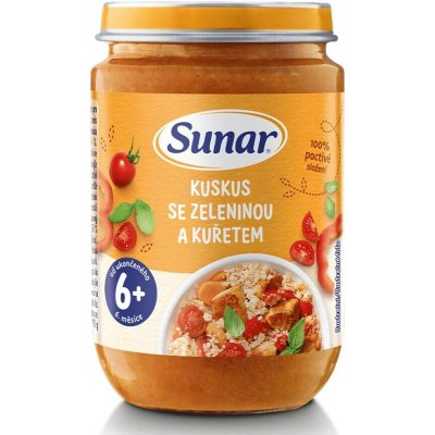 Sunar Kuskus se zeleninou a kuřetem 190 g – Zboží Dáma
