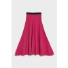Dámská sukně Karl Lagerfeld Knit Pleated Skirt růžová
