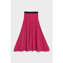 Karl Lagerfeld Knit Pleated Skirt růžová