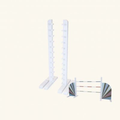 By Astrup Základna pro překážku Hobby Horse Jump Base White – Zboží Dáma