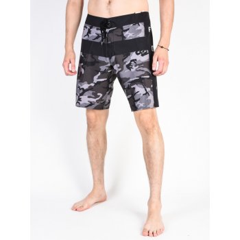 Fox camouflage moth boardshort black camo