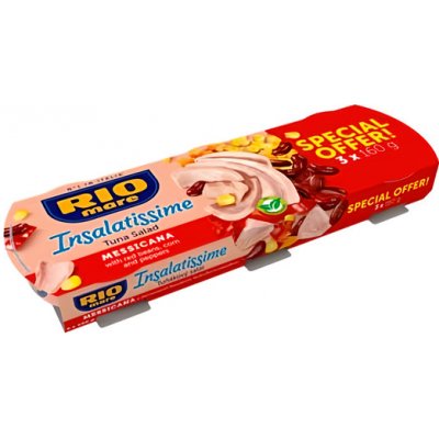 Rio Mare Insalatissime tuňákový salát Mexiko 3 x 160g 480 g – Zboží Dáma