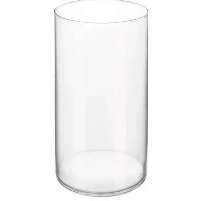 ORION Váza sklo čirá pr. 10 cm, v. 20 cm – Sleviste.cz