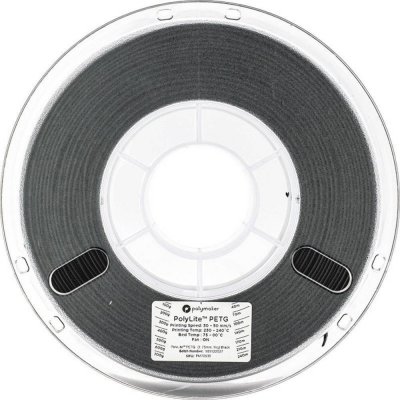Polymaker PolyLite PETG Black, 2,85 mm, 1 kg – Zboží Živě