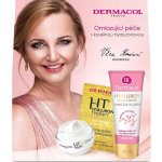 Dermacol Hyaluron jemný čisticí krém na obličej a oči 100 ml + revitalizační slupovací pleťová maska s kyselinou hyaluronovou 15 ml + remodelační denní krém 50 ml – Zboží Mobilmania