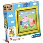 CLEMENTONI Frame Me Up Prasátko Peppa 60 dílků – Zboží Dáma