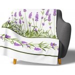 TipTrade Mikroplyšová deka Levandulová Zahrada 150x200 – Hledejceny.cz