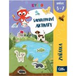ALBI Kvído Samolepkové aktivity Zvířátka – Zboží Dáma