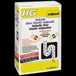 HG tekutý DUO čistič odpadů 2 x 500 ml – HobbyKompas.cz