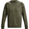 Pánská mikina Under Armour RIVAL FLEECE 1/2 ZIP HD zelená