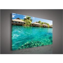 Obraz na plátně Maledivy 161O1, 75 x 100 cm, IMPOL TRADE obraz - Nejlepší  Ceny.cz