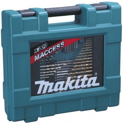 Makita Sada vrtáků a bitů 200 ks D-37194 – Zboží Mobilmania
