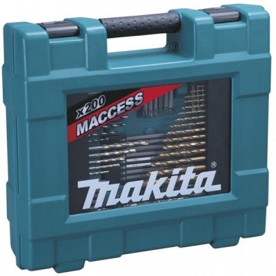 Makita Sada vrtáků a bitů 200 ks D-37194 – HobbyKompas.cz