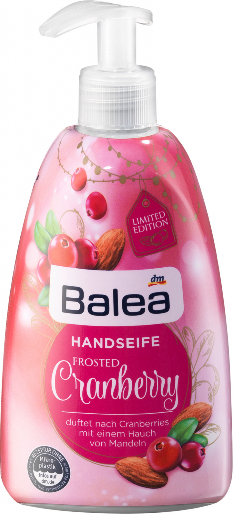 Balea tekuté mýdlo Frosted Cranberry 500 ml od 8,9 Kč - Heureka.cz