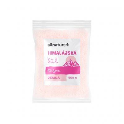 Allnature himalájská sůl 500 g – Zbozi.Blesk.cz