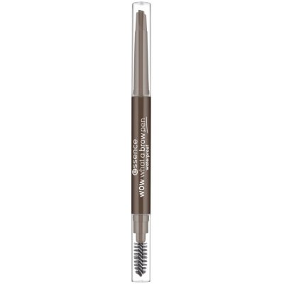 Essence Wow What a Brow tužka na obočí s kartáčkem 03 Dark Brown 0,2 g – Zboží Mobilmania