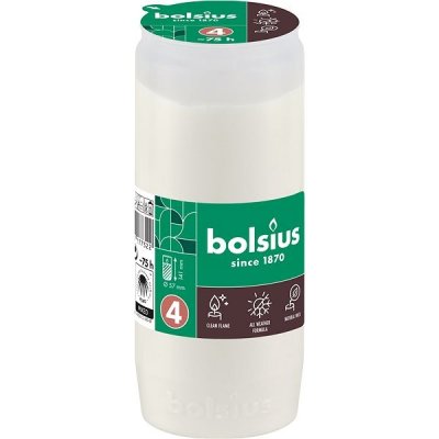 Náplň do hřbitovní lampy 220g d6x14cm olejová náplň bílá – Zboží Dáma