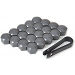 Kryty šroubů, na šrouby kol 17mm, 20ks sada šedé – Hledejceny.cz