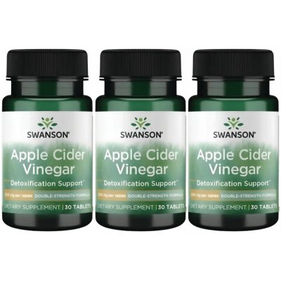 Swanson Jablečný ocet 200 mg 30 tablet – Hledejceny.cz