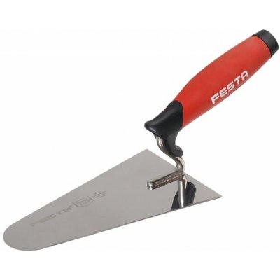 Lžíce zednická, oblá, s gumovou ručkou, 160 mm – Hledejceny.cz