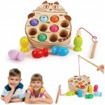 Kruzzel 21856 Hra Chytání ryb na magnet – Zboží Dáma