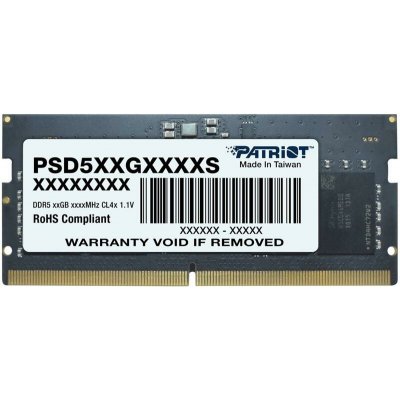 Patriot Signature Line DDR5 24GB CL46 PSD524G560081S – Zboží Živě