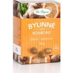 Dr.Popov Bylinné bonbony Zázvor pomeranč 70 g – Zboží Dáma