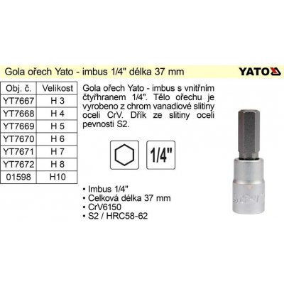 Yato YT-04374 – Zboží Mobilmania