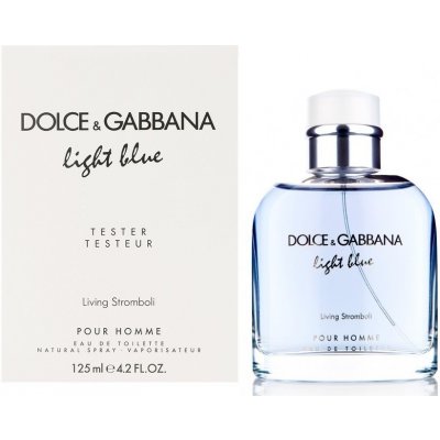 Dolce & Gabbana Light Blue Living Stromboli toaletní voda pánská 125 ml tester – Hledejceny.cz
