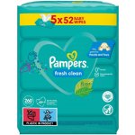 Pampers ubrousky Sensitive / Fresh - Fresh Clean 52 ks – Hledejceny.cz