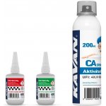 KAVAN PRO PNEU střední a řidké vteřinové lepidlo 20 g + Kavan aktivátor CA 150 ml – Sleviste.cz