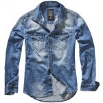 Brandit košile Riley Denim shirt Denim Blue – Hledejceny.cz