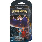 Disney Lorcana TCG Rise of the Floodborn Starter Deck Amber / Sapphire – Zboží Mobilmania