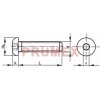 Šrouby se šestihrannou hlavou Šroub s půlkulatou hlavou inbus ISO 7380 M3x16 nerez A2