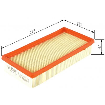Vzduchový filtr BOSCH F 026 400 265 – Hledejceny.cz