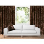 Biante Dekorační sametový závěs Diana DI-004 Tmavě hnědý 145x230 cm – Zboží Mobilmania