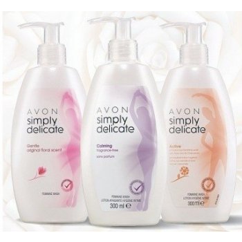 Avon Dámský gel pro intimní hygienu s vůní třešňového květu Simply Delicate 300 ml