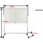 Arta Magnetická oboustranná tabule 120 x 90 cm – Zboží Živě