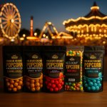 SnackAir Popcorn sladký párty mix balík 5 ks – Zboží Dáma