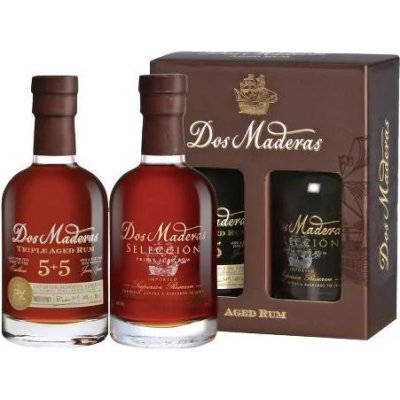 Dos Maderas 2 x 41% 0,4 l (Sada miniatur) – Hledejceny.cz