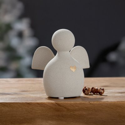 Gilde Dekorativní anděl Heart, 13,5 cm – Hledejceny.cz