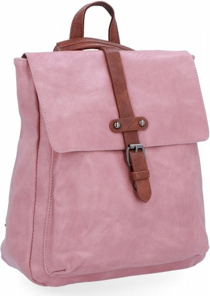 Herisson dámská kabelka batůžek pudrová růžová 1452A511