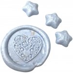 Creatissimo Vosk pro pečetění ve tvaru Hvězdičky Světle modrá 50 g – Hledejceny.cz