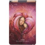 Blok s magnetem a tužkou LÁSKA 90 x 140 mm, čistý, 40 listů – Sleviste.cz