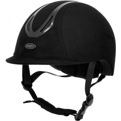 CHOPLIN Bezpečnostní helma Aero Velvet black shiny – Zboží Mobilmania
