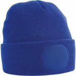 Beechfield beanie z akrylu s kruhovou plochou pro potisk či výšivku Modrá výrazná – Hledejceny.cz
