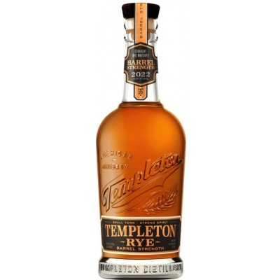 Templeton Rye Barrel Strength 2022 57,3% 0,7 l (holá láhev) – Hledejceny.cz