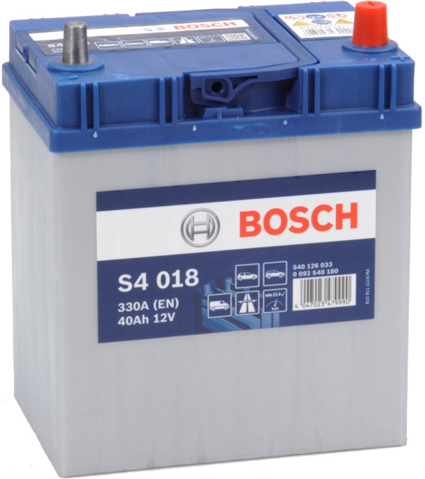 Bosch S4 12V 40Ah 330A 0 092 S40 180
