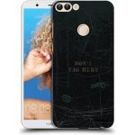 Picasee silikonový černý obal pro Huawei P Smart - DON´T TAG – Sleviste.cz