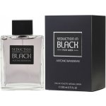 Antonio Banderas Seduction In Black toaletní voda pánská 200 ml – Hledejceny.cz